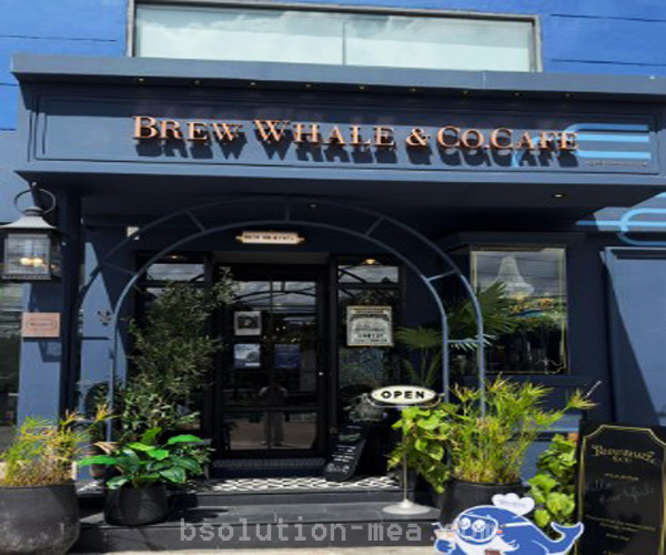 รีวิว Blue Whale Cafe คาเฟ่สีน้ำเงินสุดละมุน